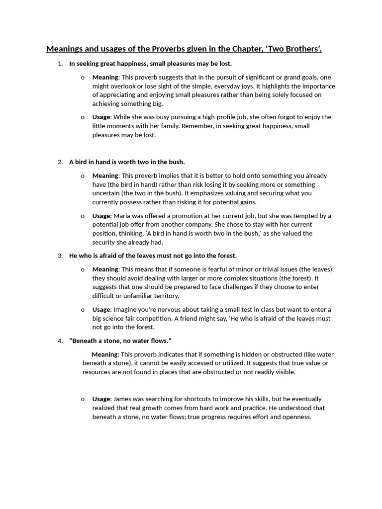 Proverbs pdf