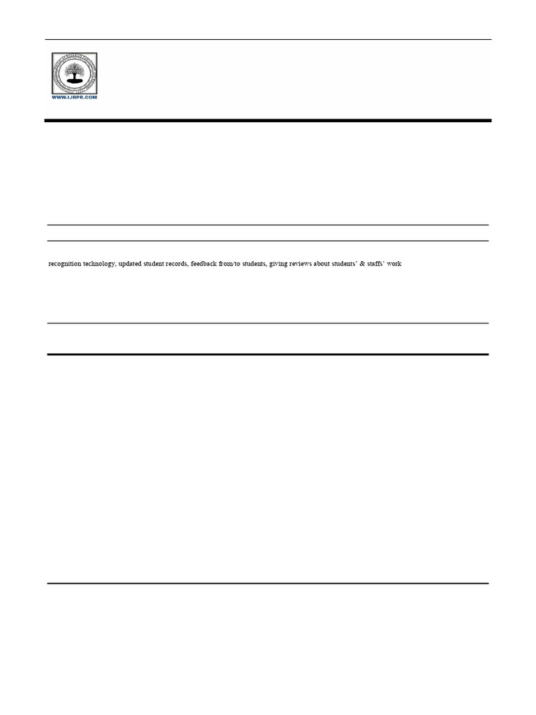 Smart College Management System Overview | PDF | Internet Of Things ...