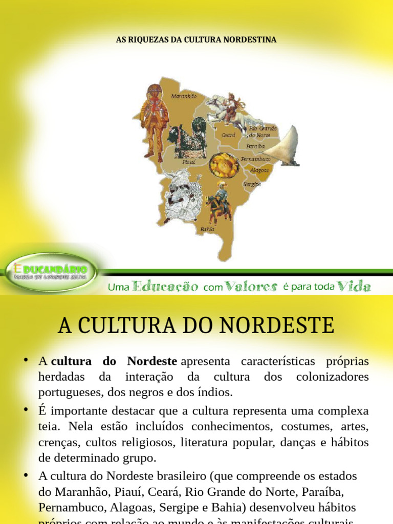 Riquezas da Cultura Nordestina | PDF | História