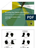 Branding Your Health Care Practice