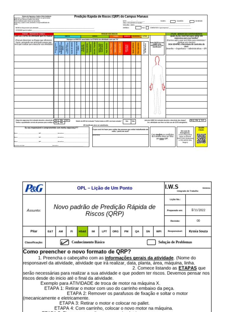 Modelo de Predição Rápida de Risco (QRP) - v9 - Manaus | PDF