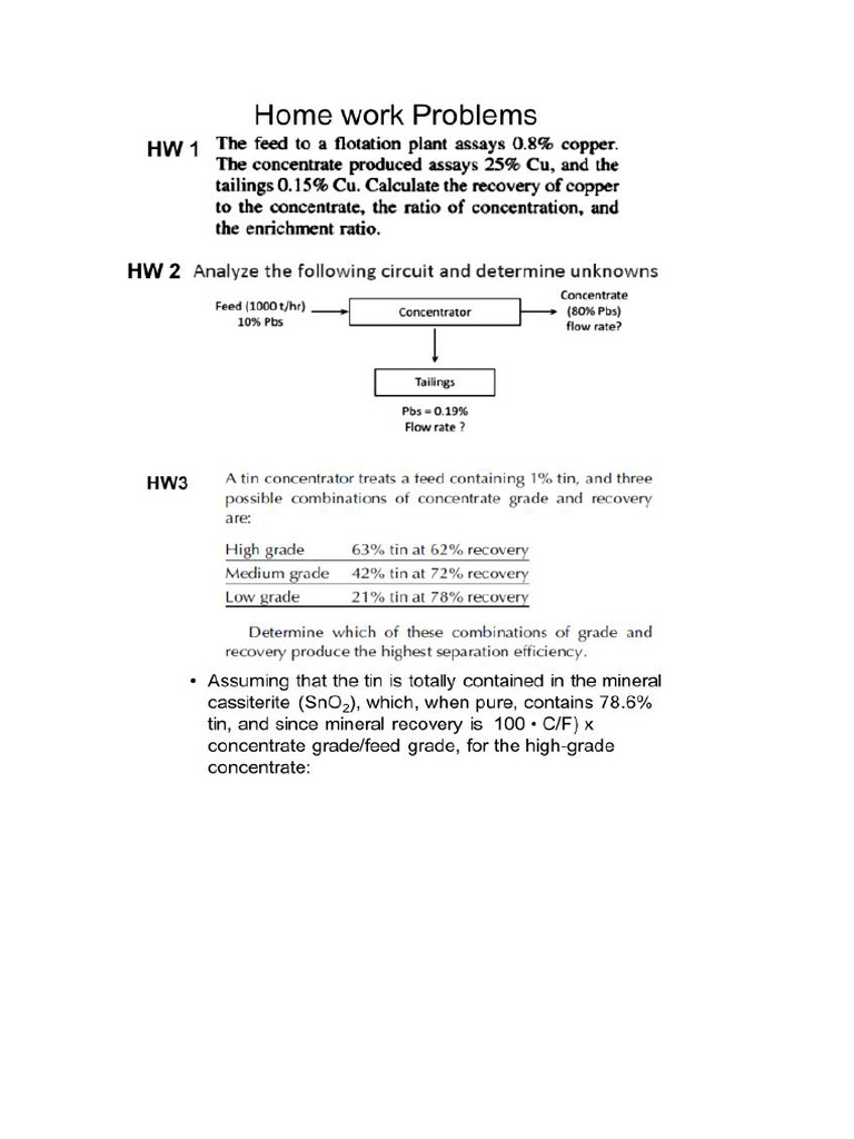 HW Problems 1 | PDF