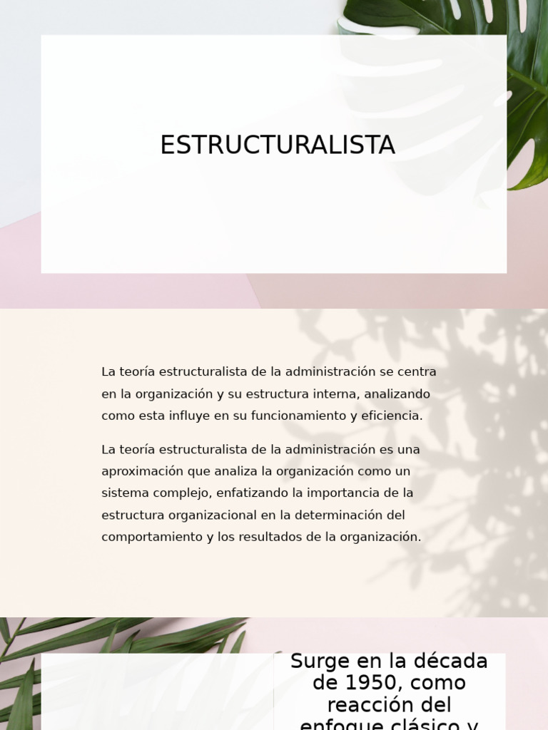 E Structuralist A | PDF