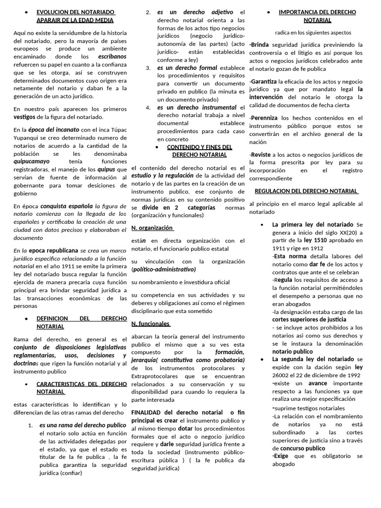 NOTARIADO | PDF