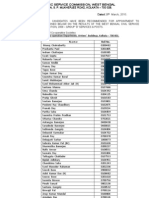 Wbcs GR.D 08 List