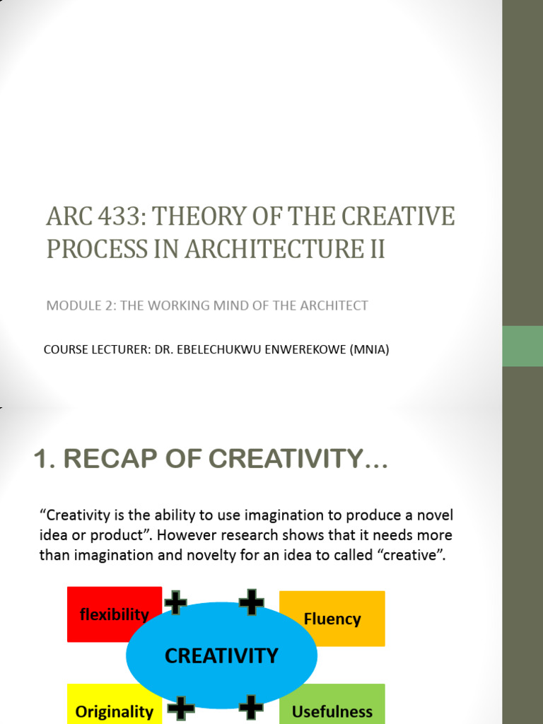 ARC 433 Module 2 | PDF