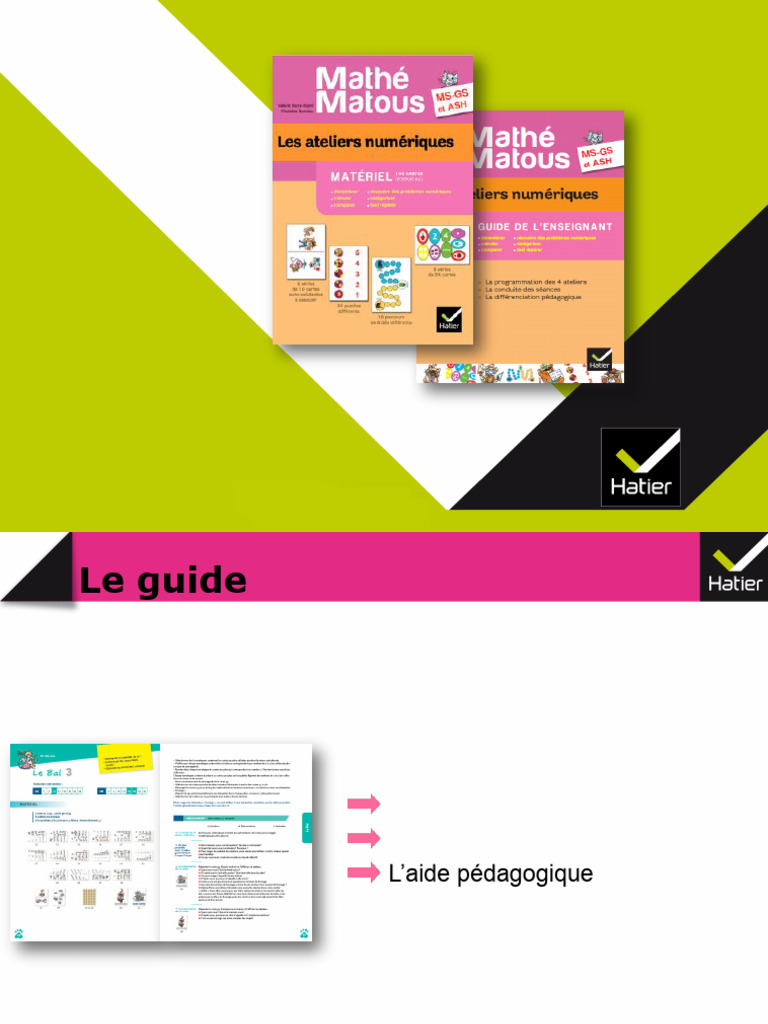 Ateliers Numériques Mathé Matous - PRESENTATIONMS GS | PDF