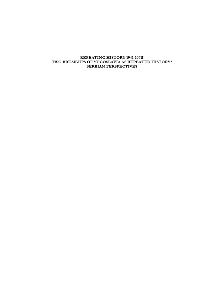Becoming inevitable yugoslav descent to 1 pdf