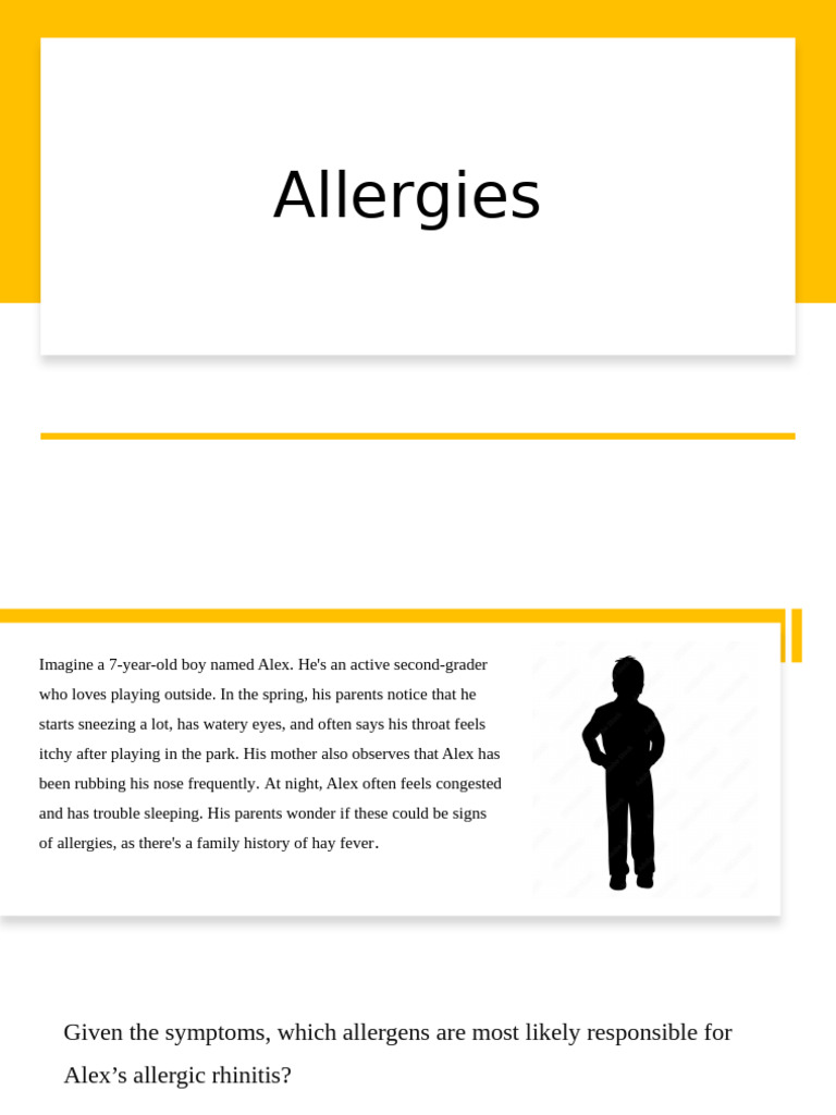 Allergies | PDF