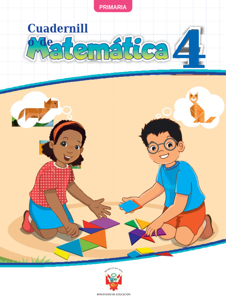 Cuadernillo de Matemática 4, Cuarto Grado de Primaria | PDF
