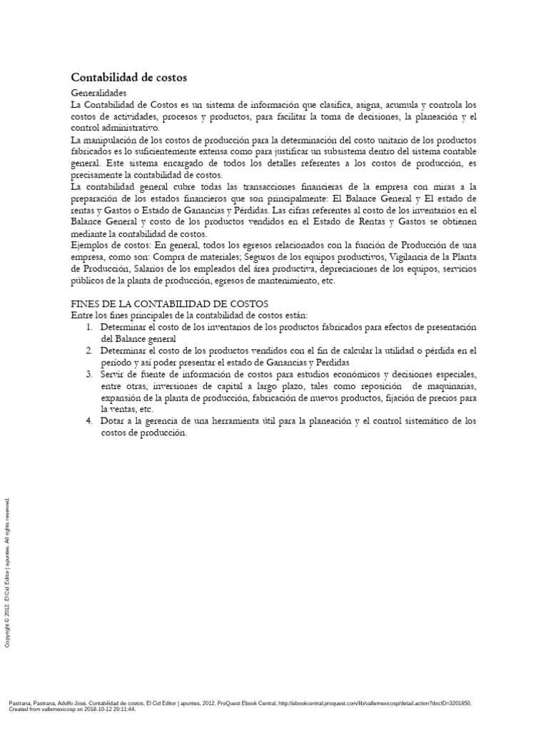 Contabilidad - de - Costos - (PG - 4 12) | PDF