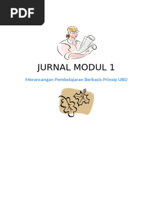 Jurnal Modul 1 Ubd