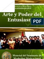 Arte y Poder del Entusiasmo | Carlos de la Rosa Vidal 
