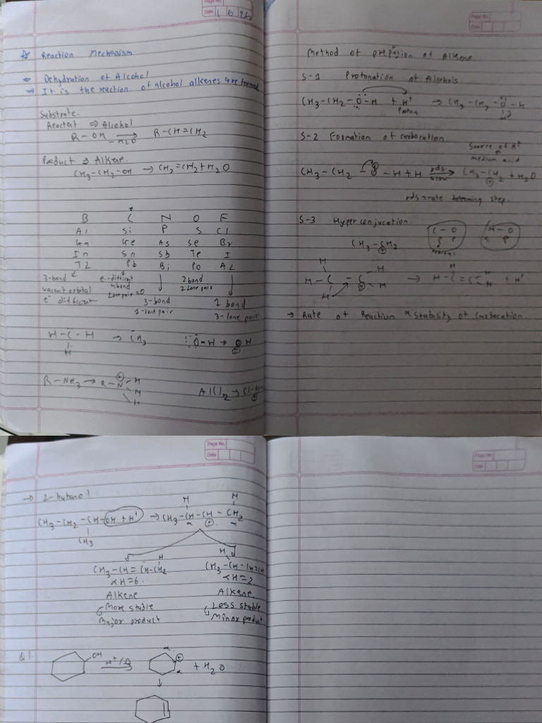Reaction Mechanism Part 1 | PDF