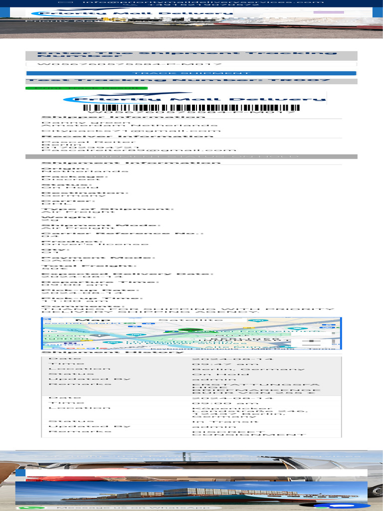 Track shipment priority mail delivery services pdf