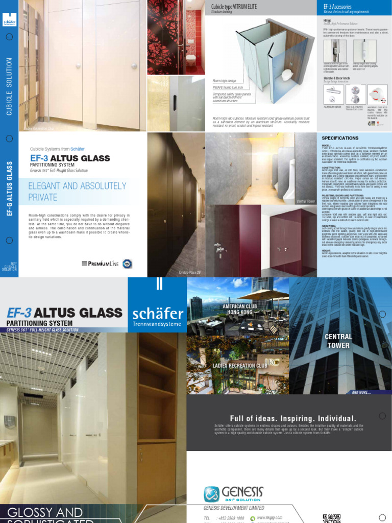 Schafer EF3-ALTUS GLASS | PDF