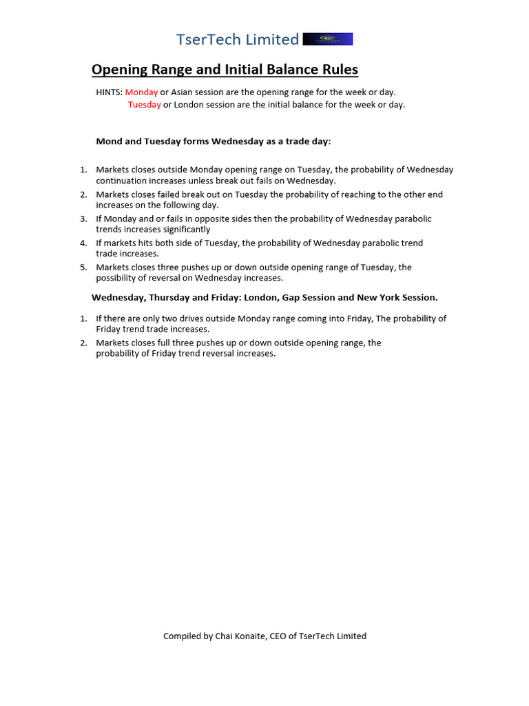 OR and IB Rules | PDF