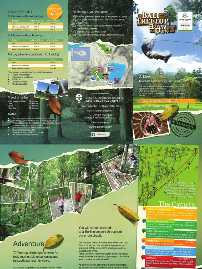 Bali Treetop Brochure | PDF