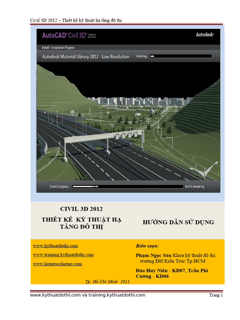 Civil 3D 2012 Thit K K Thut H TNG | PDF