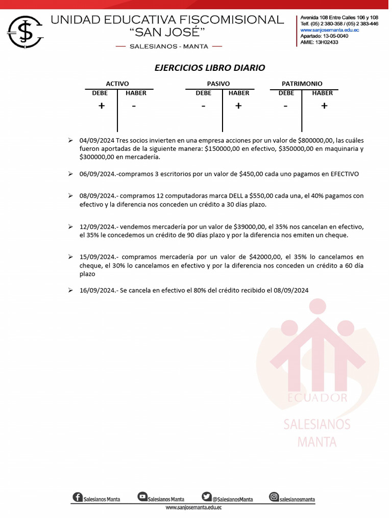 Ejercicios Libro Diario 2 Pdf