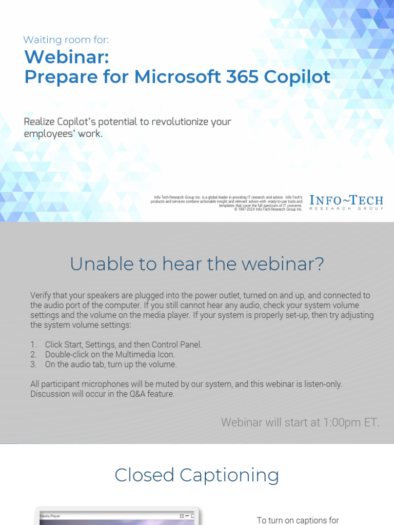 Preparing For Microsoft Copilot | PDF