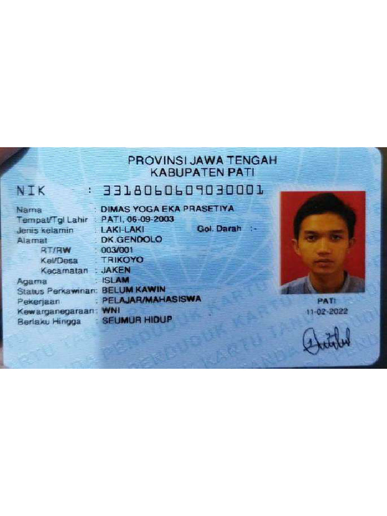 KTP Dimasjpg | PDF