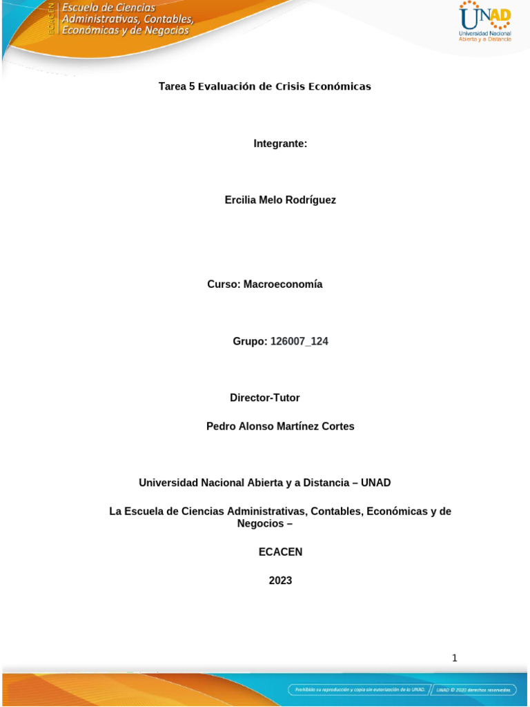 Crisis Financiera 2008: Causas y Consecuencias | PDF | Crisis de las ...