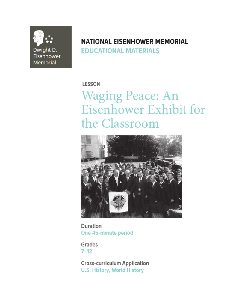 EMC13.Waging Peace Waging Peace Exhibit FINAL | PDF