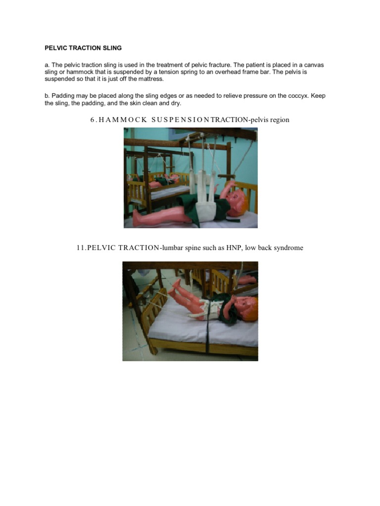 Pelvic Traction Sling Pelvis Constipation