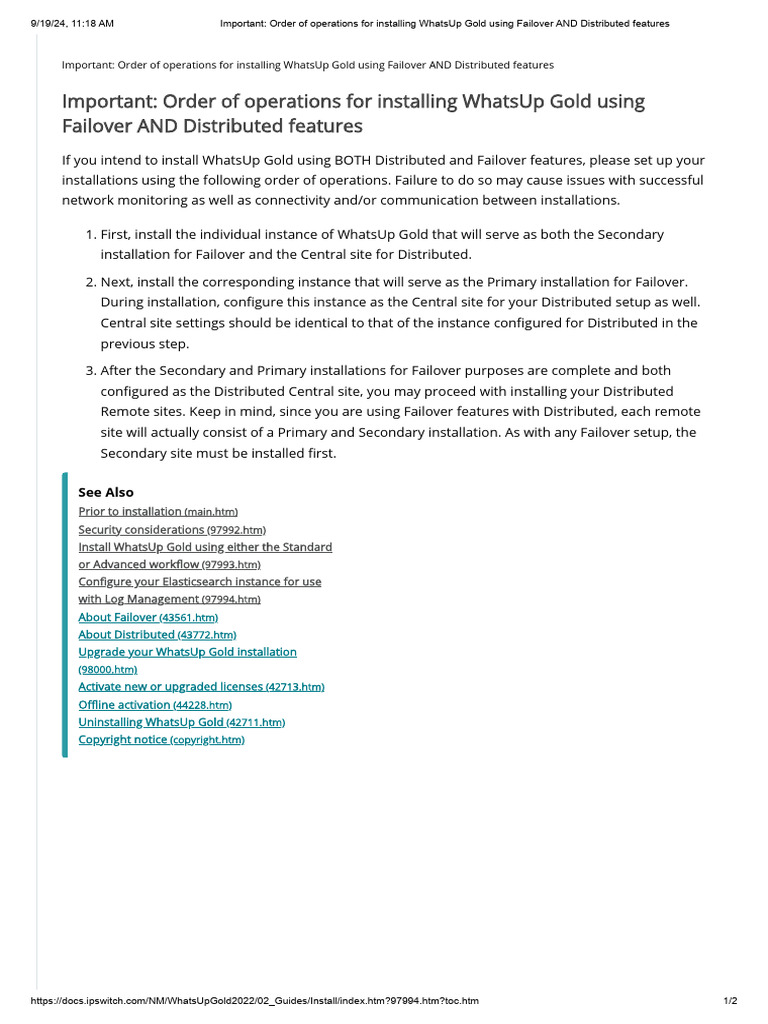 5.0-Important-Order of Operations For Installing WhatsUp Gold Using ...