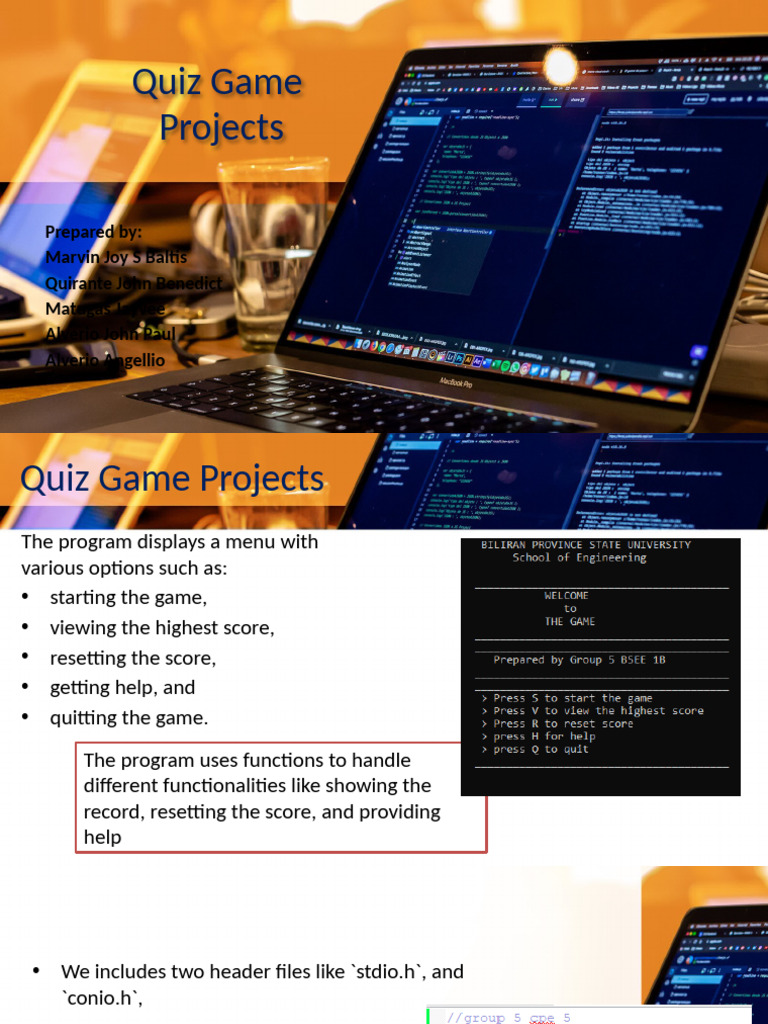 Codes Presentation | PDF