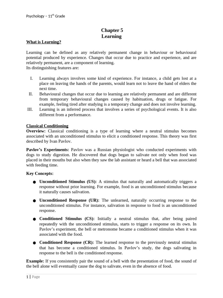 Learning | PDF