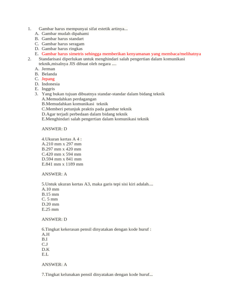 Gambar harus mempunyai sifat estetik artinya | PDF