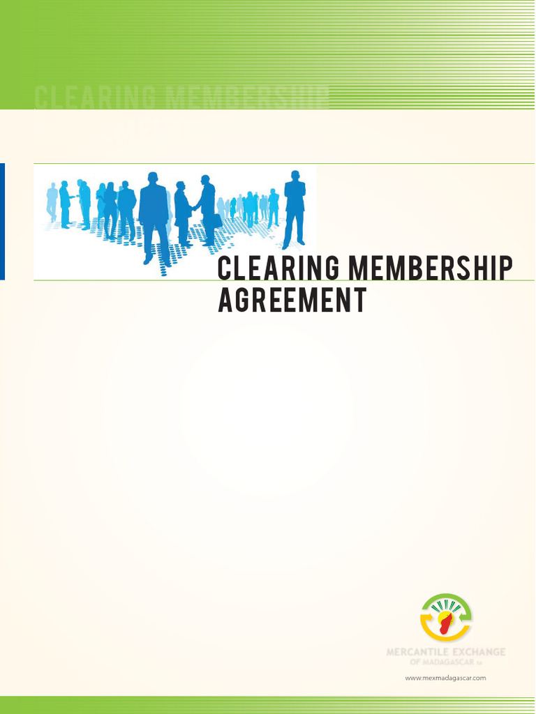Clearing Membership Agreement FR | PDF