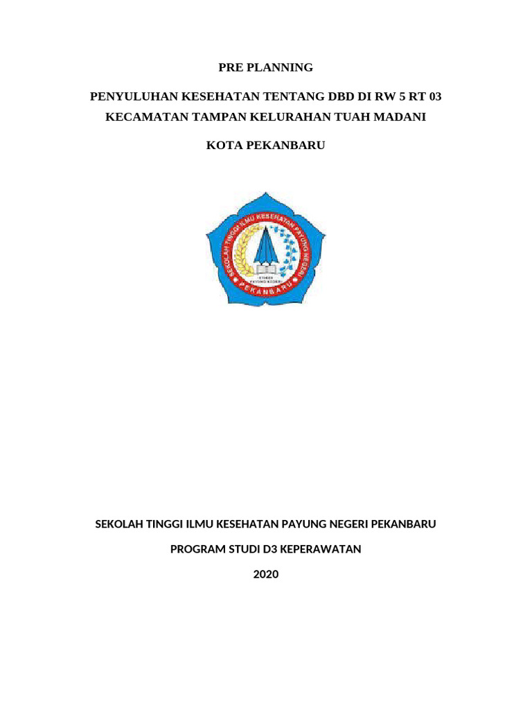 Dbd Demam Berdarah Dengue Pdf