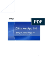 Manual Citrix XenApp5x