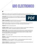 Oficial Diccionario de Electronic A