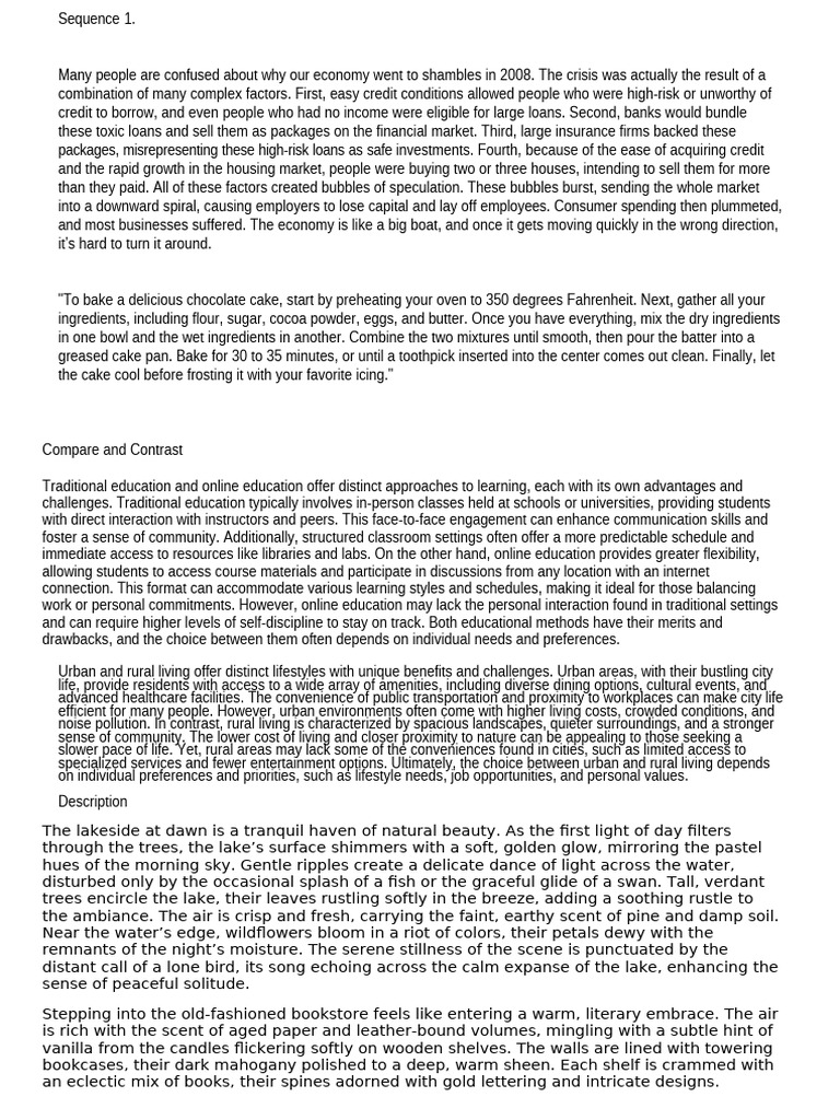 Sequence 1 | PDF