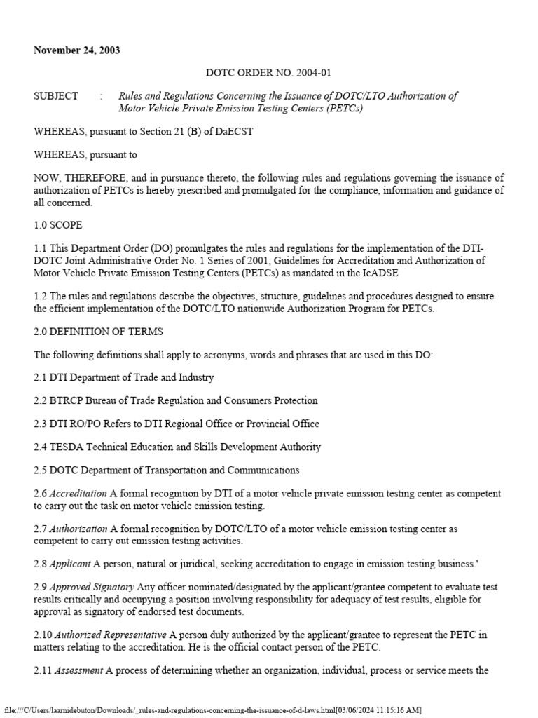 Do 2004-01 | PDF
