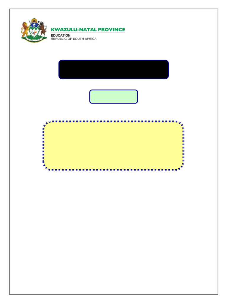 GRADE 10 PHYSICAL SCIENCE EXAMINATION GUIDELINES 2024 visual data 3