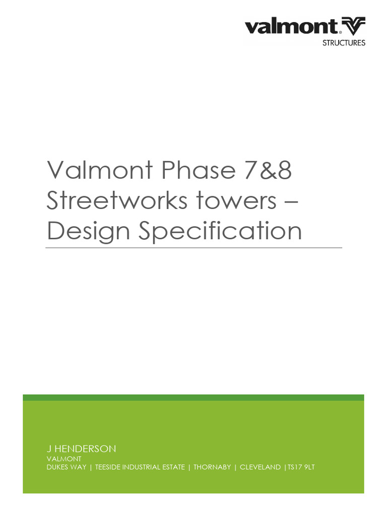 TCOMM1118-024rev00 - Valmont Phase 7 & 8 Streetworks Towers Design ...