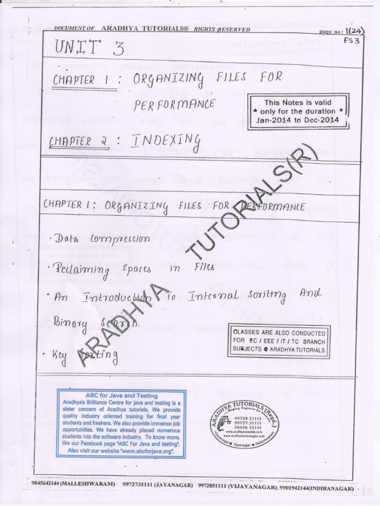 FS Unit3 | PDF