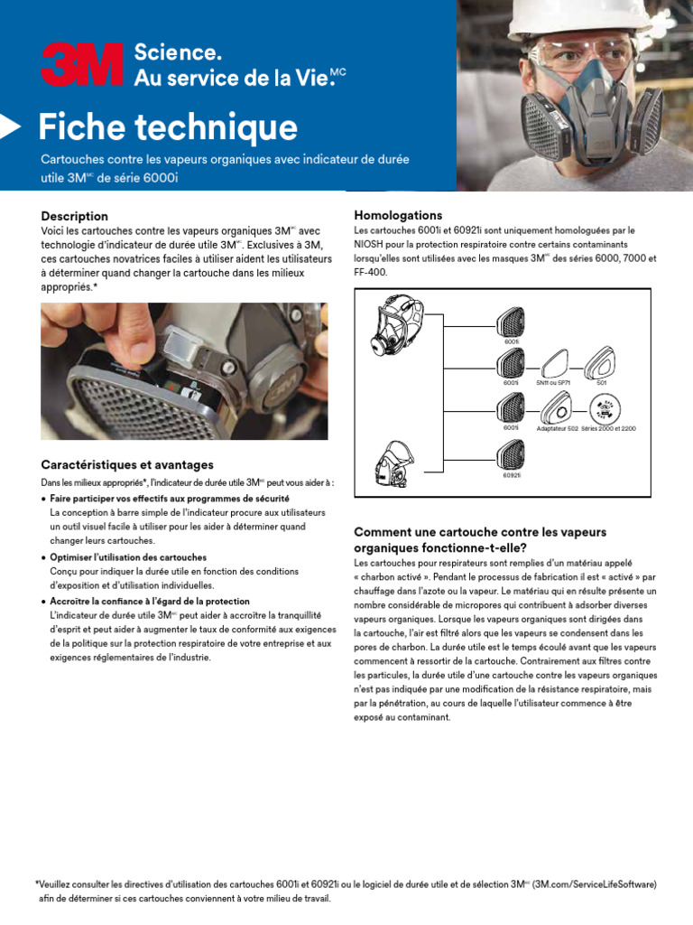 6000i Series Tech Data Sheet French | PDF