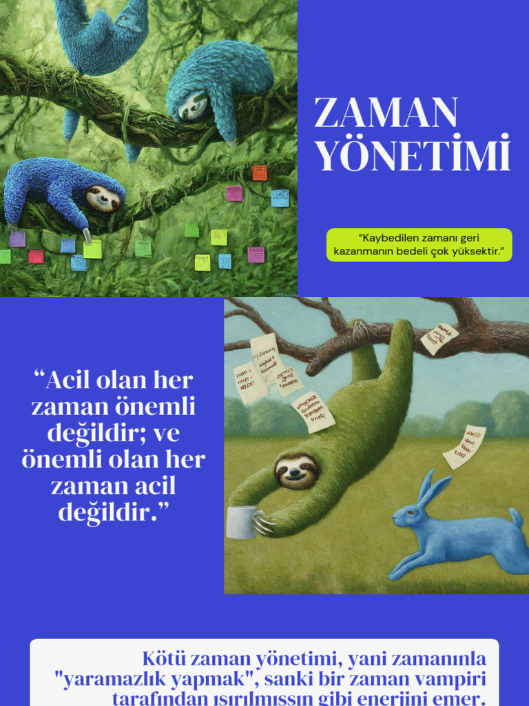 Zaman Yönetimi Pdf