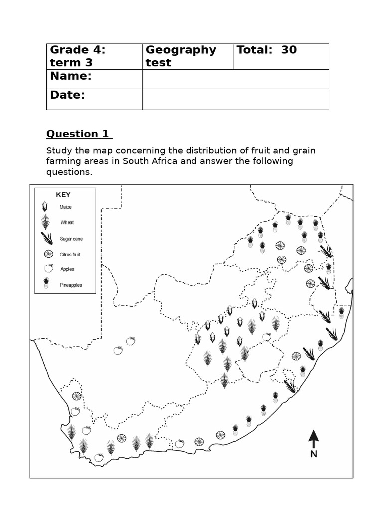 Grade 4 Term 3 Geog | PDF