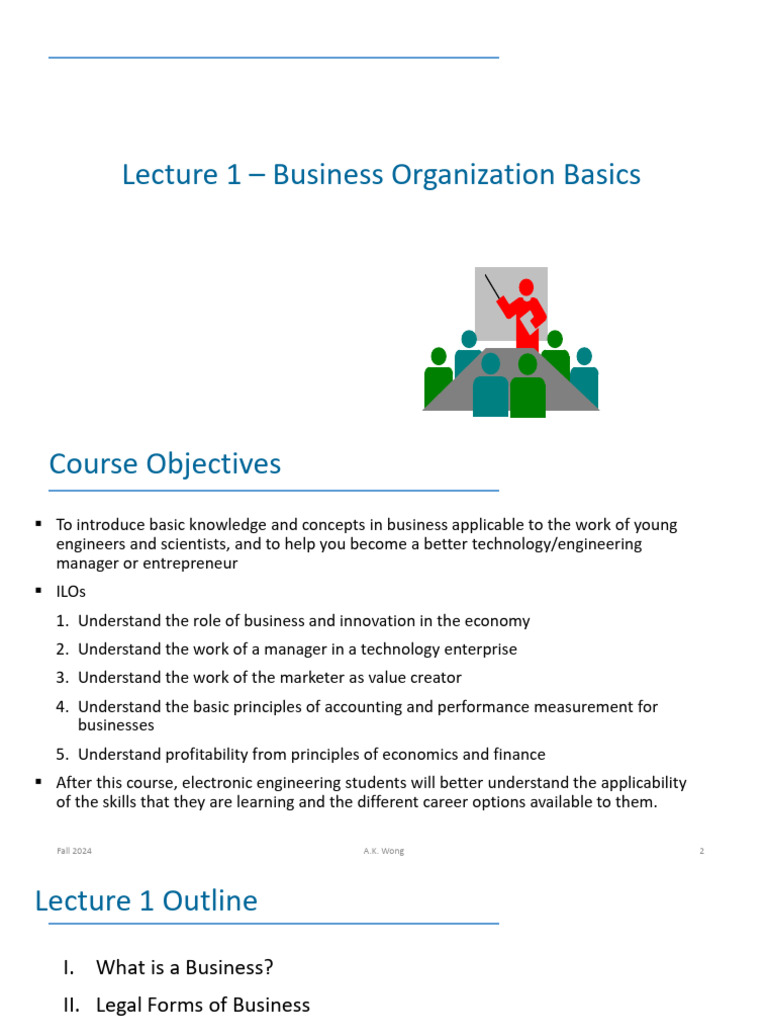 Business Basics for Engineers | PDF | Partnership | Limited Liability ...
