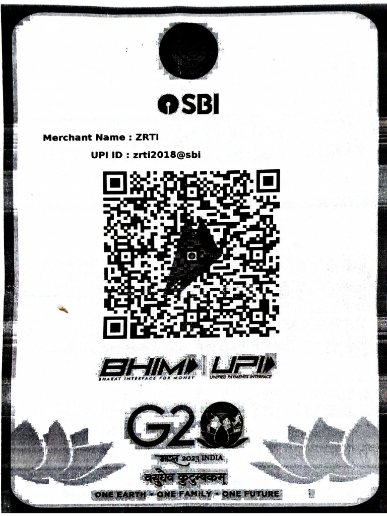 Zrti Mess Payment QR Code | PDF