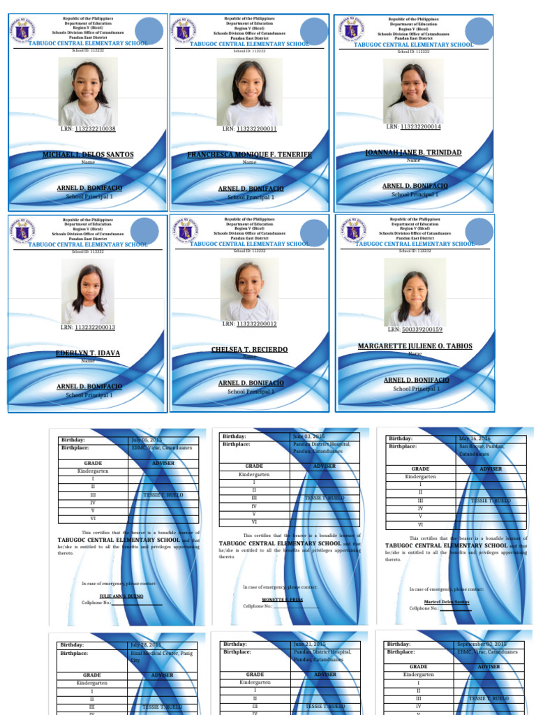 Student Id | PDF