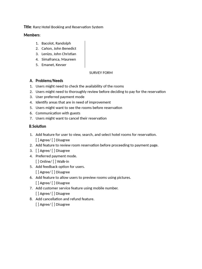 Survey pdf