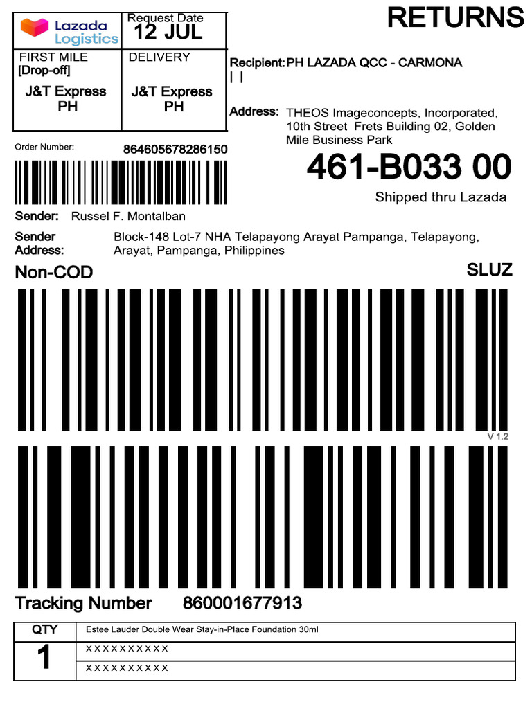 Return Label | PDF